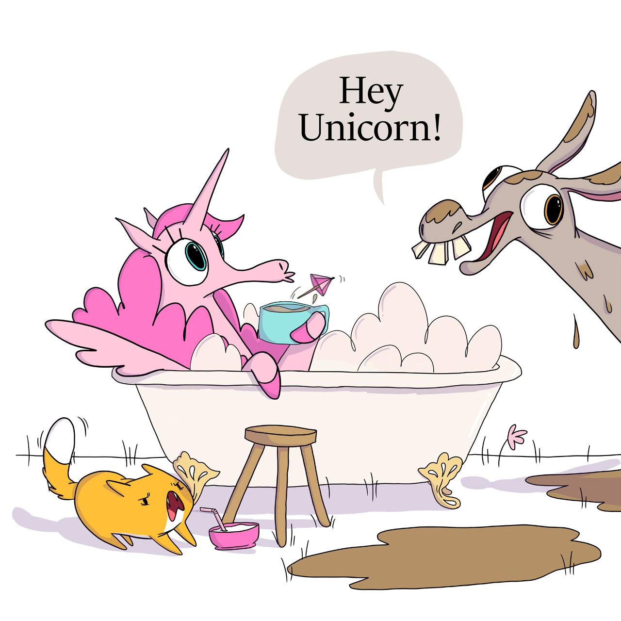 Donkeys cant take bubble baths!: A Hilariously Silly Story about Being Open-Minded and Trying New Things