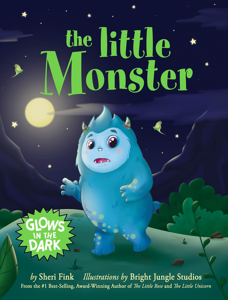 The Little Monster: A Glow-in-the-Dark Book about Being Afraid of the Dark (English Edition)
