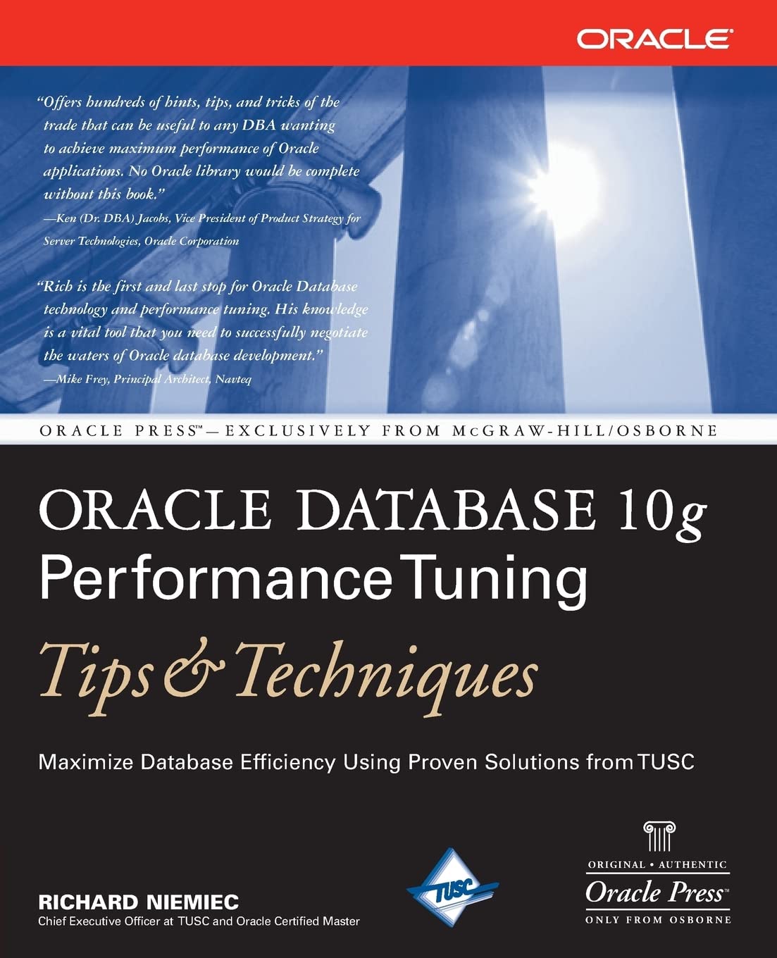 Oracle Database 10g Performance Tuning Tips & Techniques (Oracle Press)