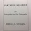 Gertrude Kasebier: The Photographer and Her Photographs
