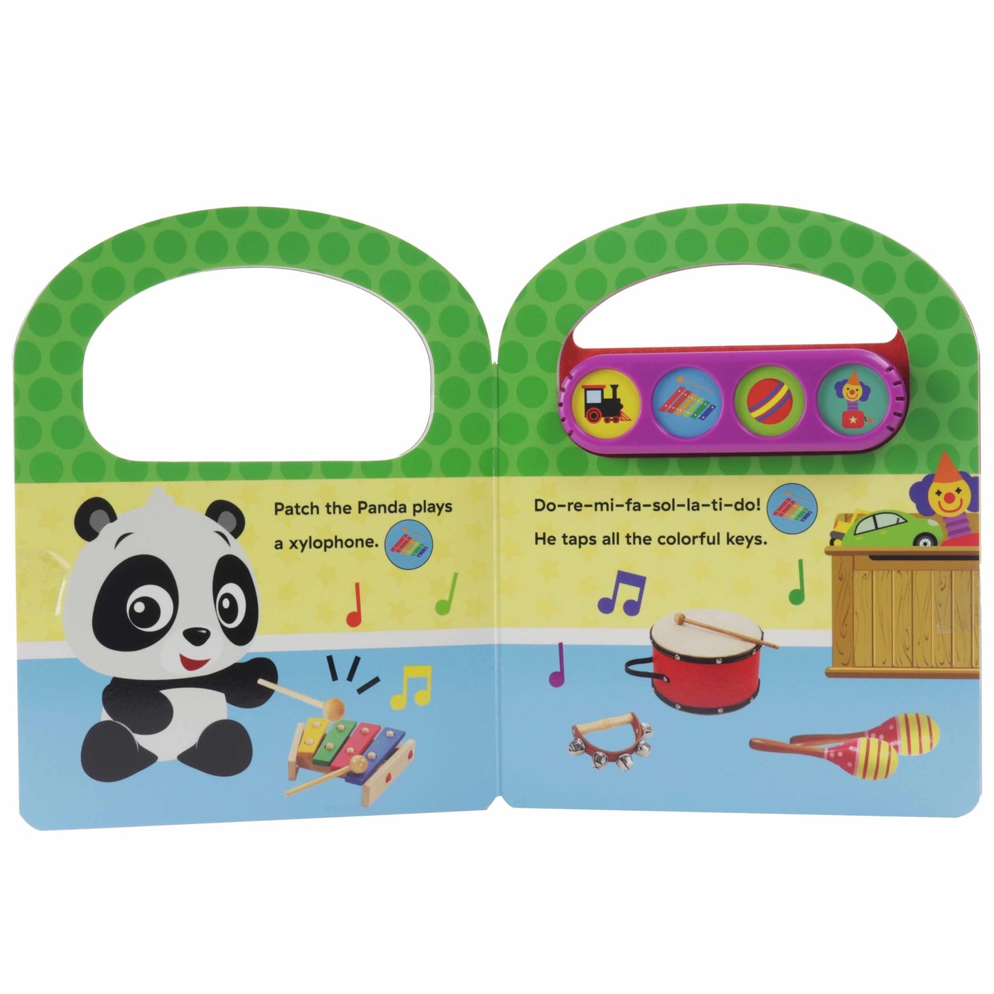 Baby Einstein - Noisy Toys Sound Book - Carry Along Book with Handle - PI Kids