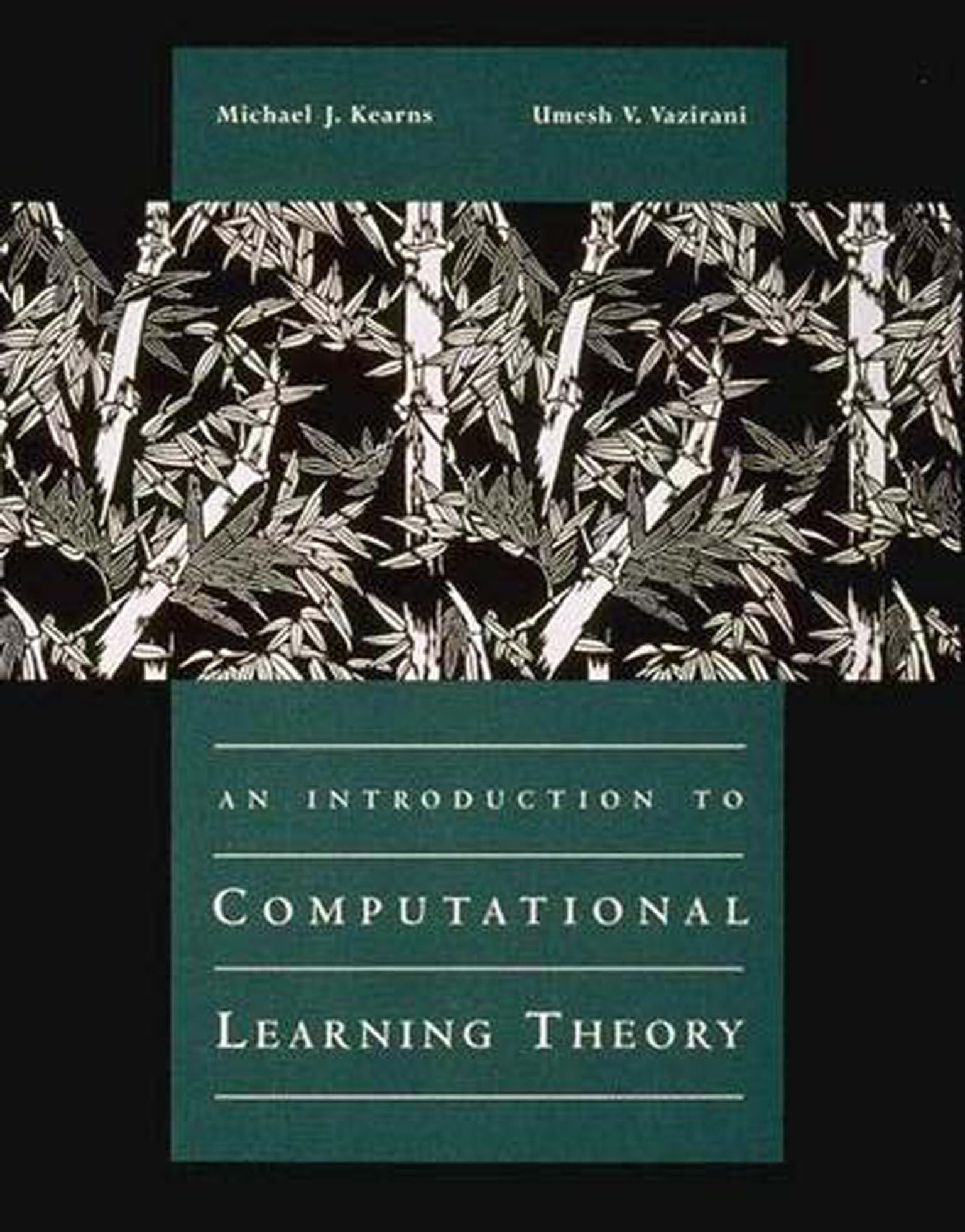 An Introduction to Computational Learning Theory (Mit Press)
