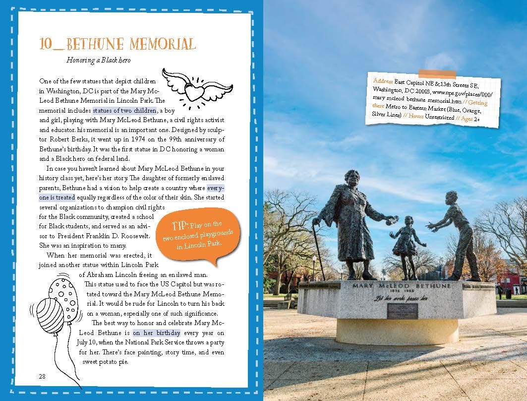111 Places for Kids in Washington, DC That You Must Not Miss (111 Places/Shops)