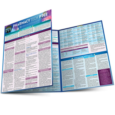 Pharmacy Technician - PTCE: QuickStudy Laminated Reference Guide (Quickstudy Medical)