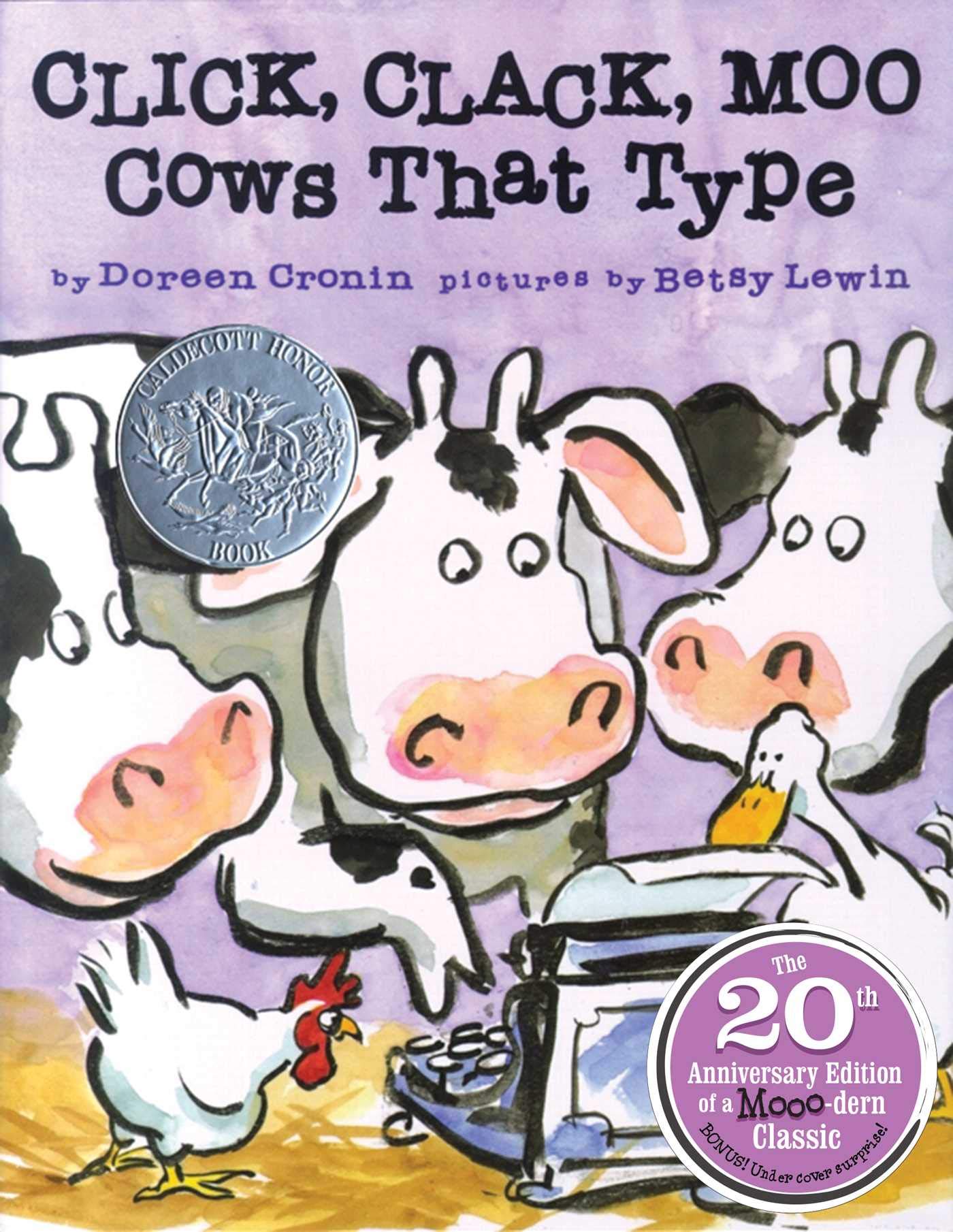 Click, Clack, Moo 20th Anniversary Edition: Cows That Type (