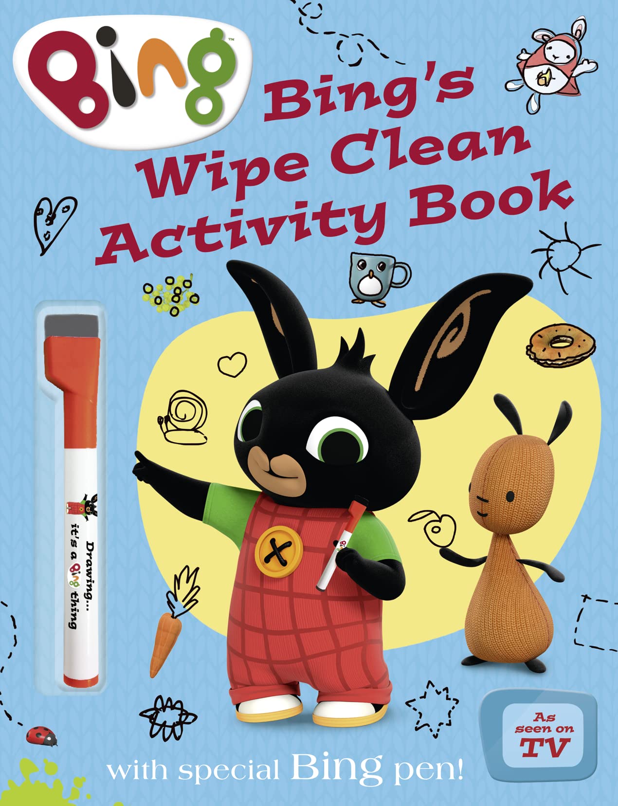 Bings Wipe Clean Activity Book