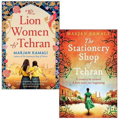 Marjan Kamali 2 Books Collection Set (The Lion Women of Tehran & The Stationery Shop of Tehran)