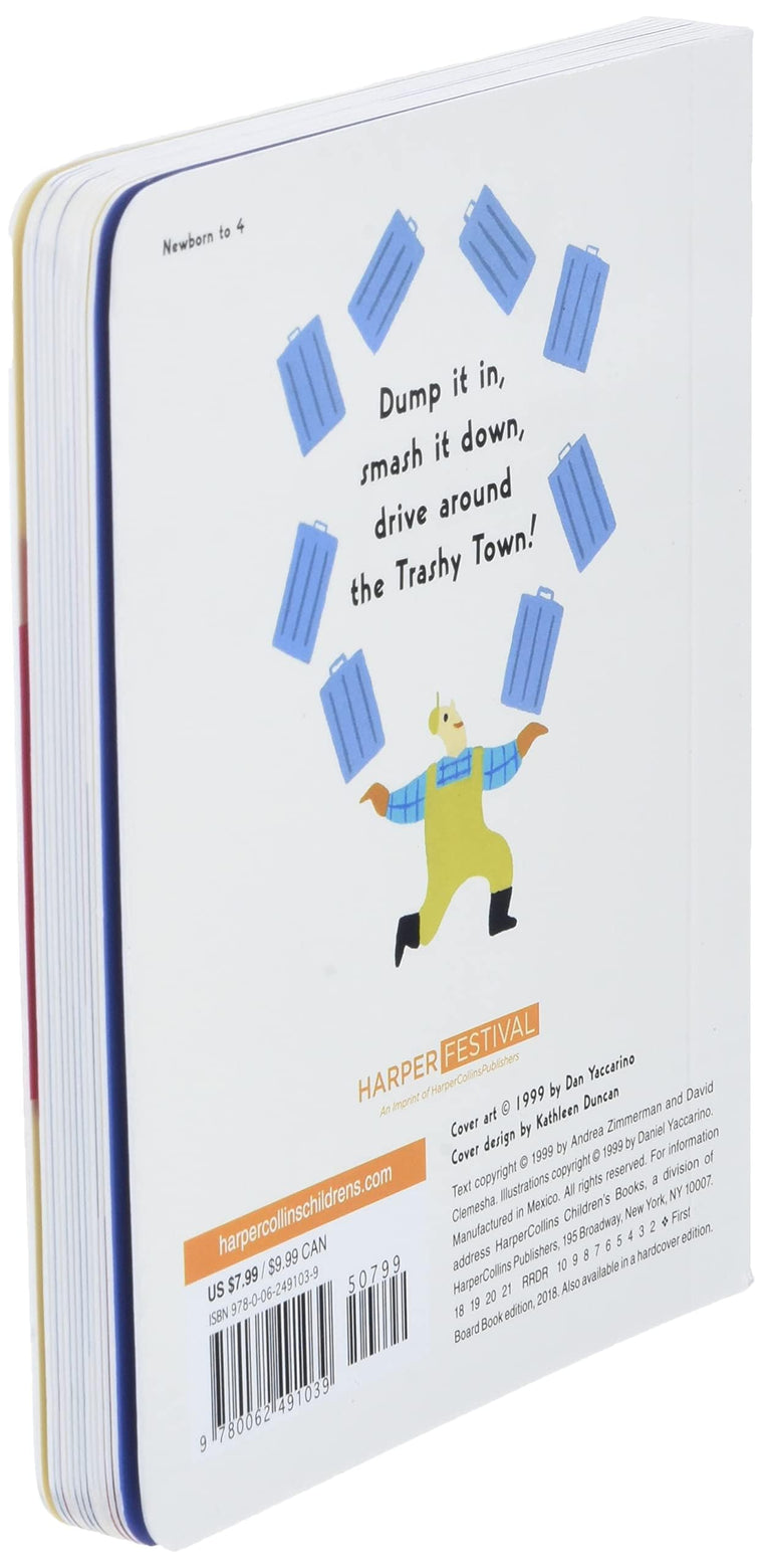 Trashy Town Board Book by Zimmerman, Andrea
