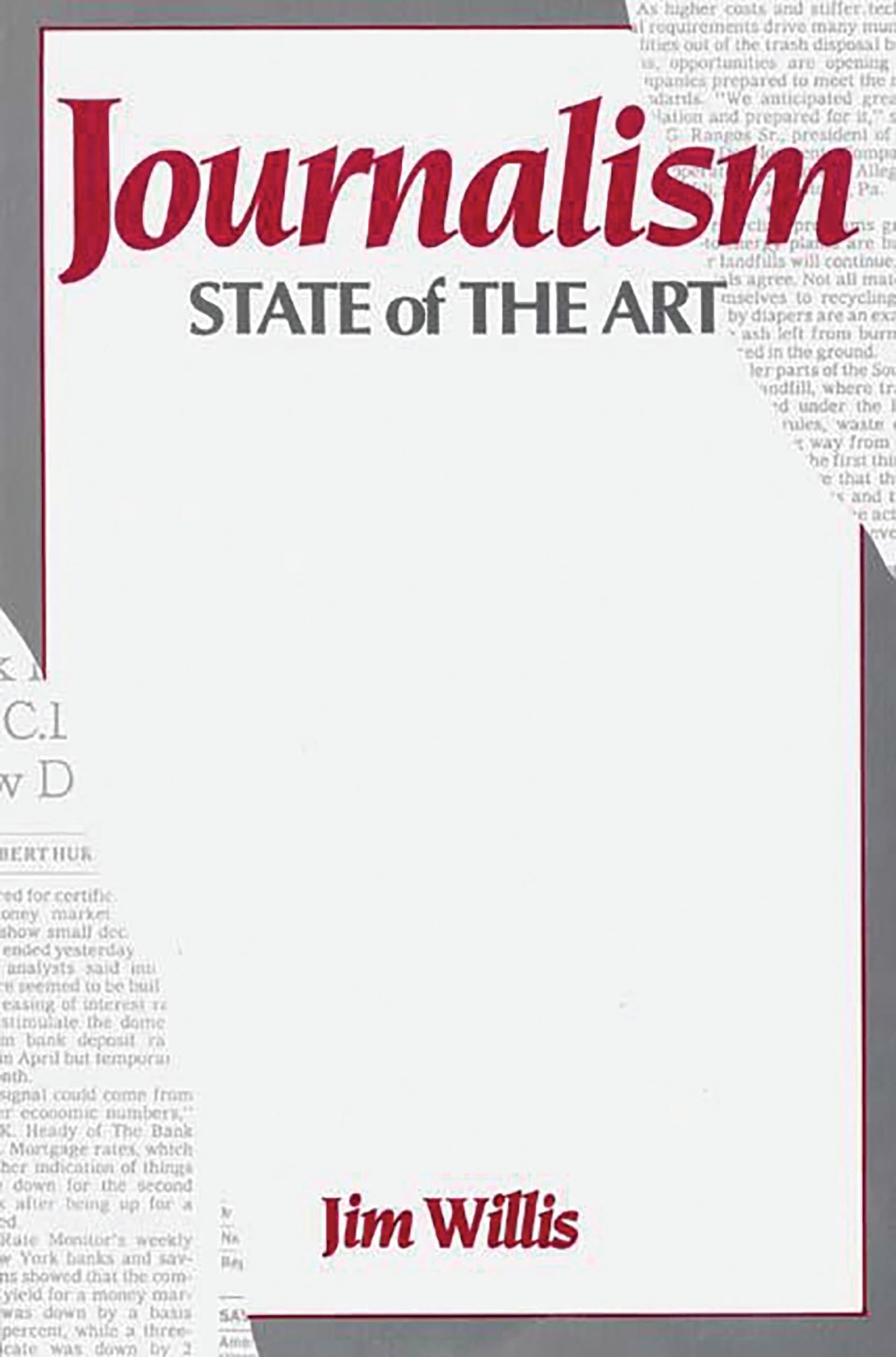 Journalism: State of the Art (Education; 6)
