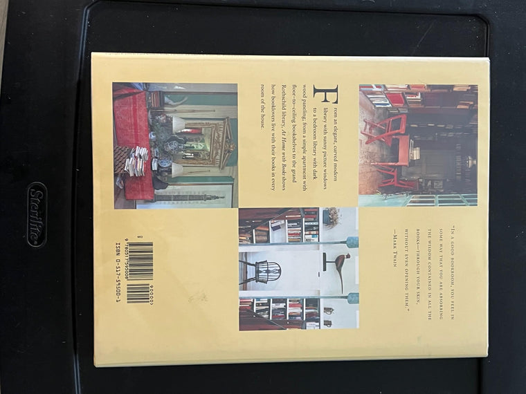 At Home with Books: How Booklovers Live with and Care for Their Libraries — back cover