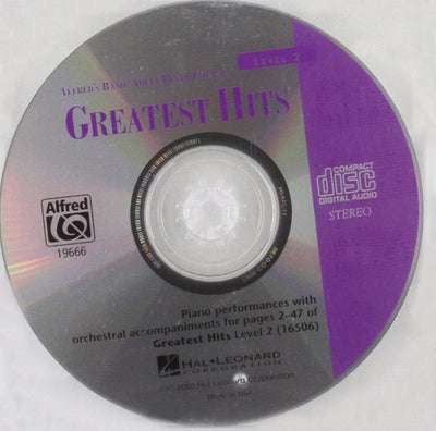 Alfred's Basic Adult Piano Course Greatest Hits, Level 2