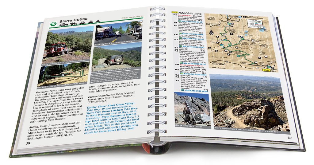 Guide to California Backroads & 4-Wheel Drive Trails: 100 Mountain & Desert Trails (FunTreks Guidebooks)