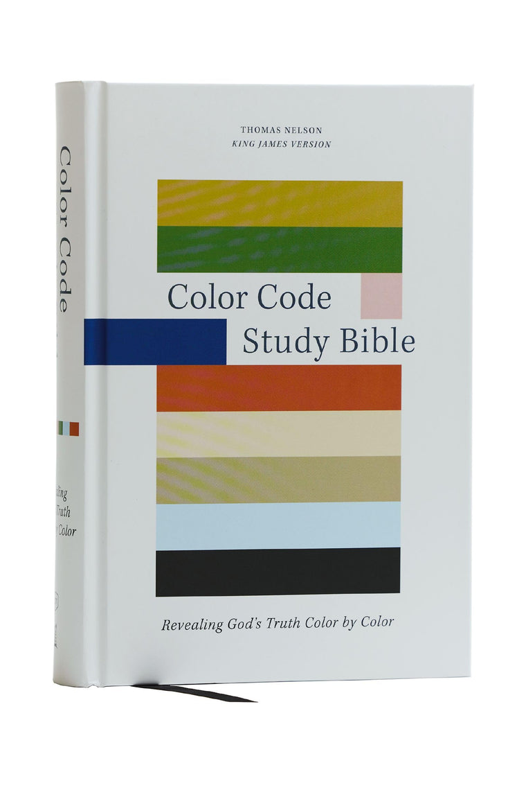 Color Code Study Bible, Revealing God's Truth Color by Color (KJV, Hardcover, Red Letter)