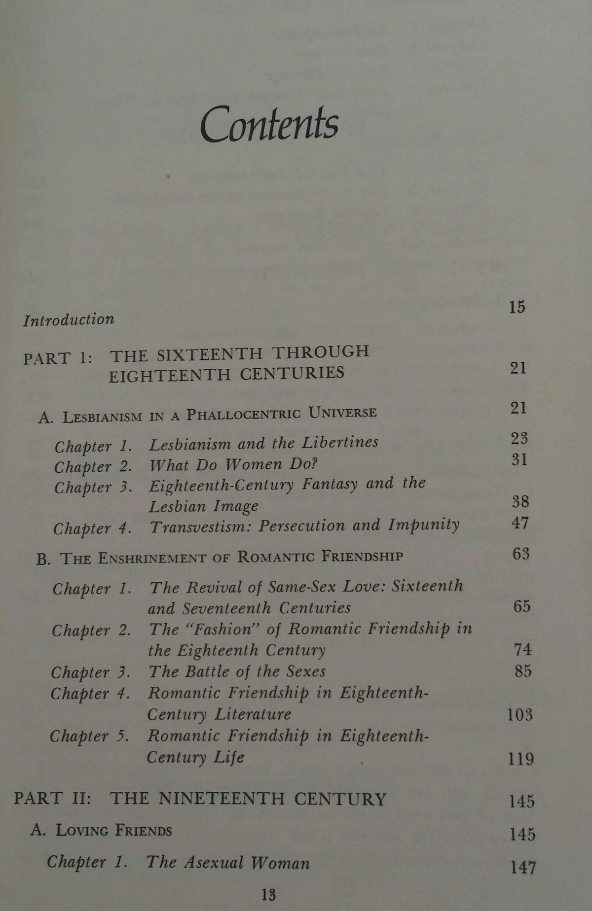 Surpassing the Love of Men: Romantic Friendship and Love between Women from the Renaissance to the Present