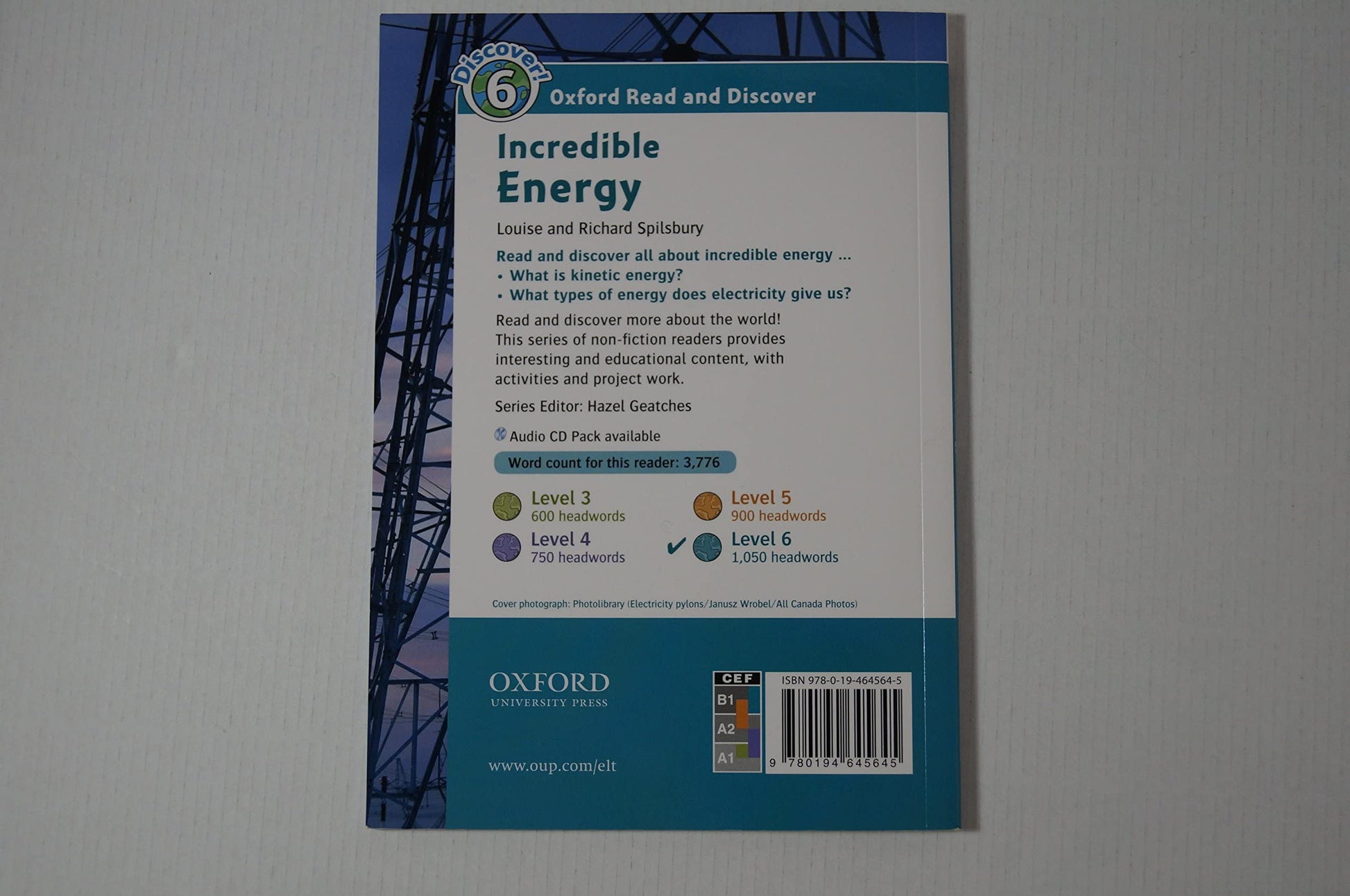 Read and Discover Level 6 Incredible Energy