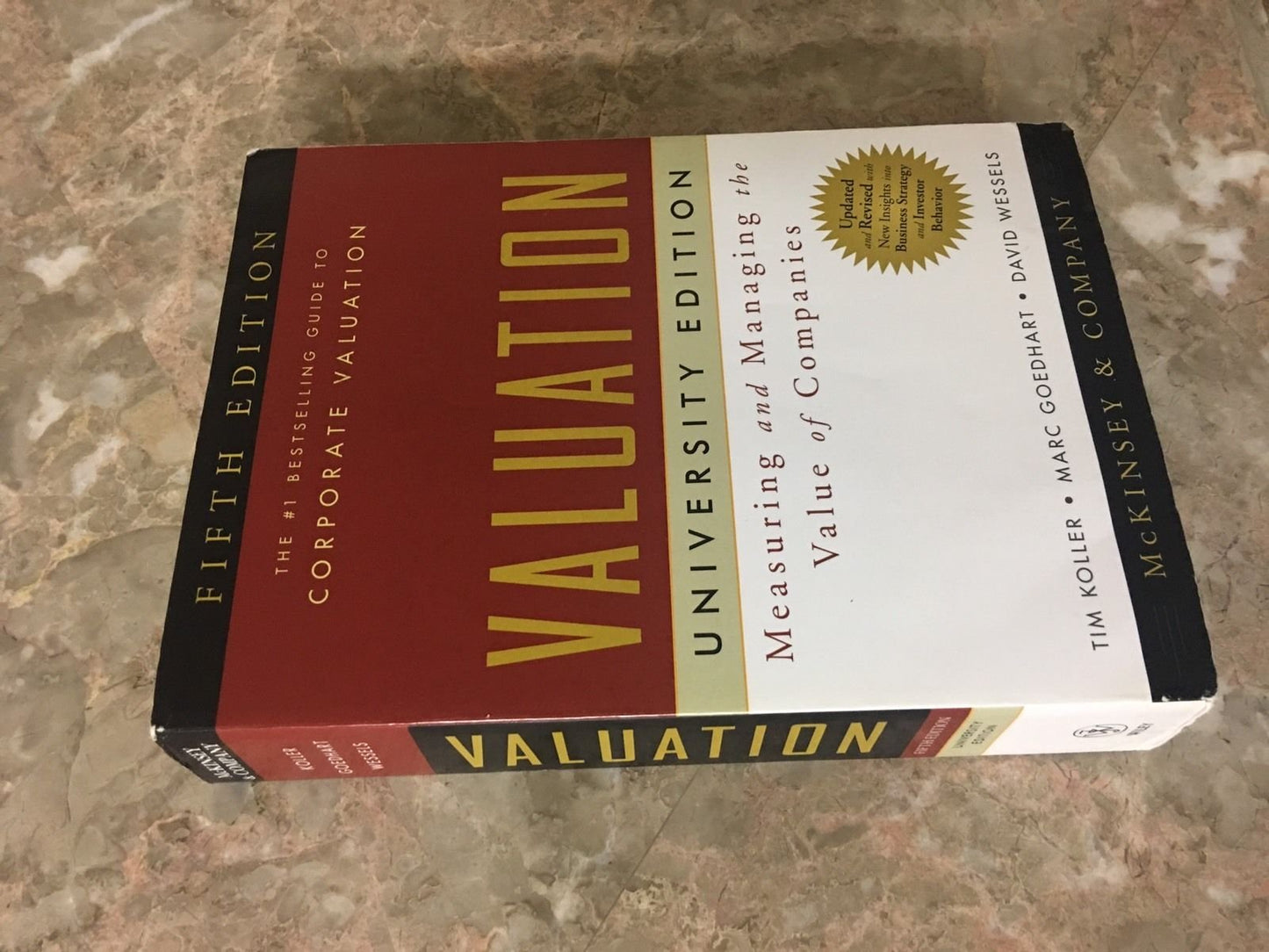 Valuation: Measuring and Managing the Value of Companies, Un