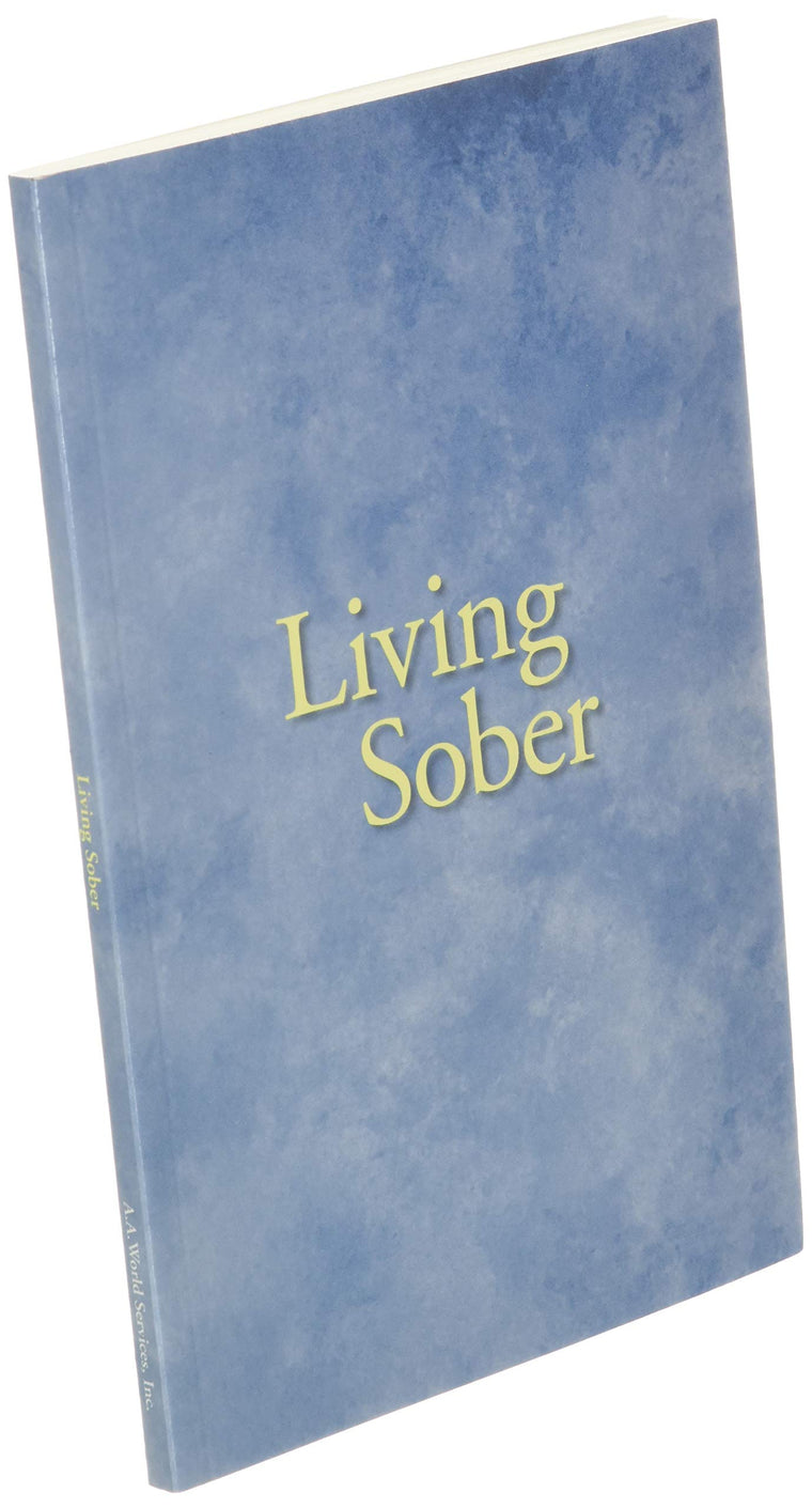 Living Sober — back cover