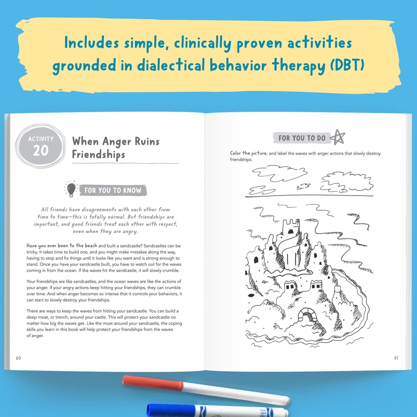 The Anger Workbook for Kids: Fun DBT Activities to Help You Deal with Big Feelings and Get Along with Others
