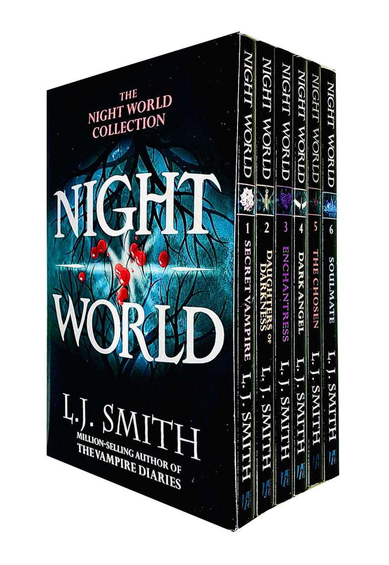 The Night World Series Books 1 -6 Collection Box Set (Secret Vampire, Daughters Of Darkness, Enchantress, Dark Angel, The Chosen & Soulmate)