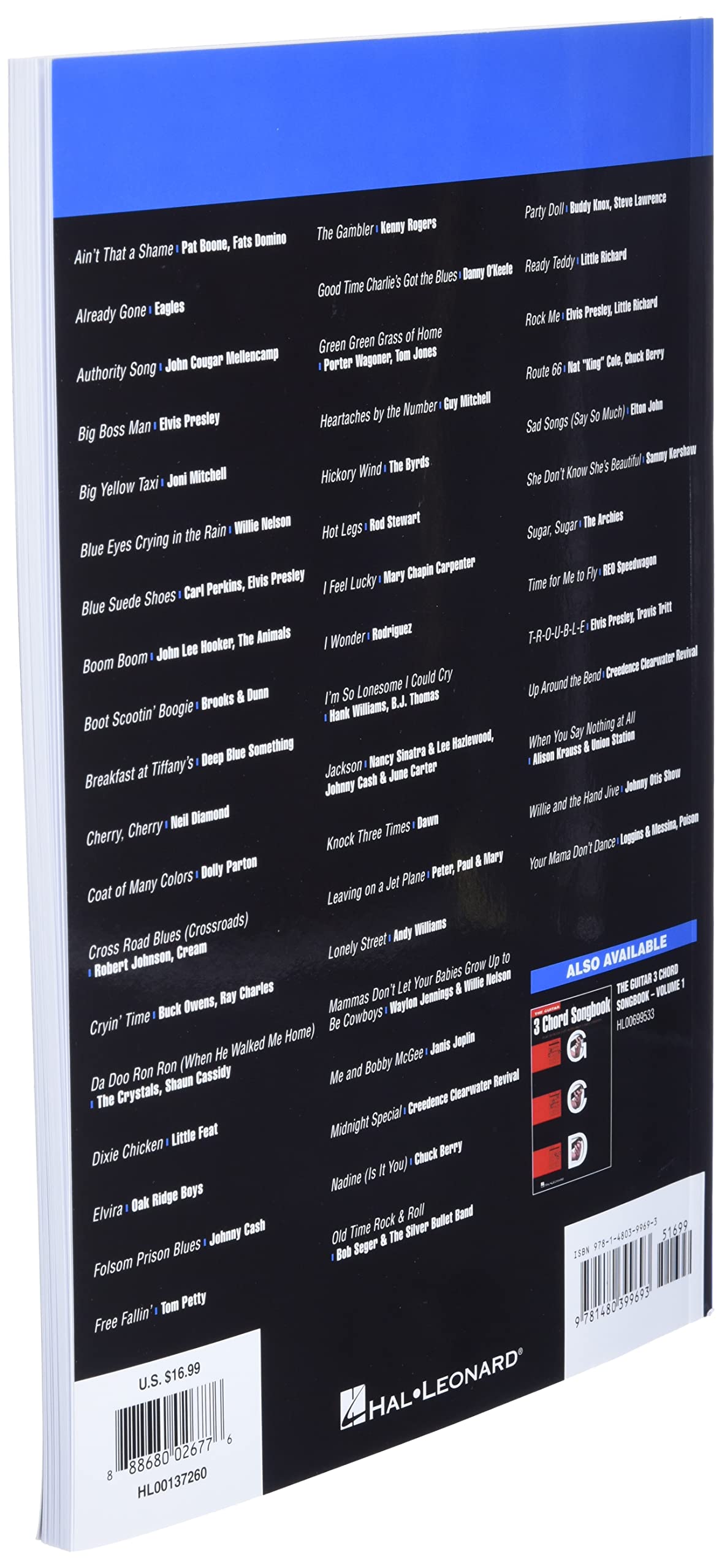 The Guitar Three-Chord Songbook - Volume 2 G-C-D  Beginner Guitar Songbook with Lyrics and Chords  Play 50 Classic Rock, Country, and Folk Songs Using Just 3 Easy Chords