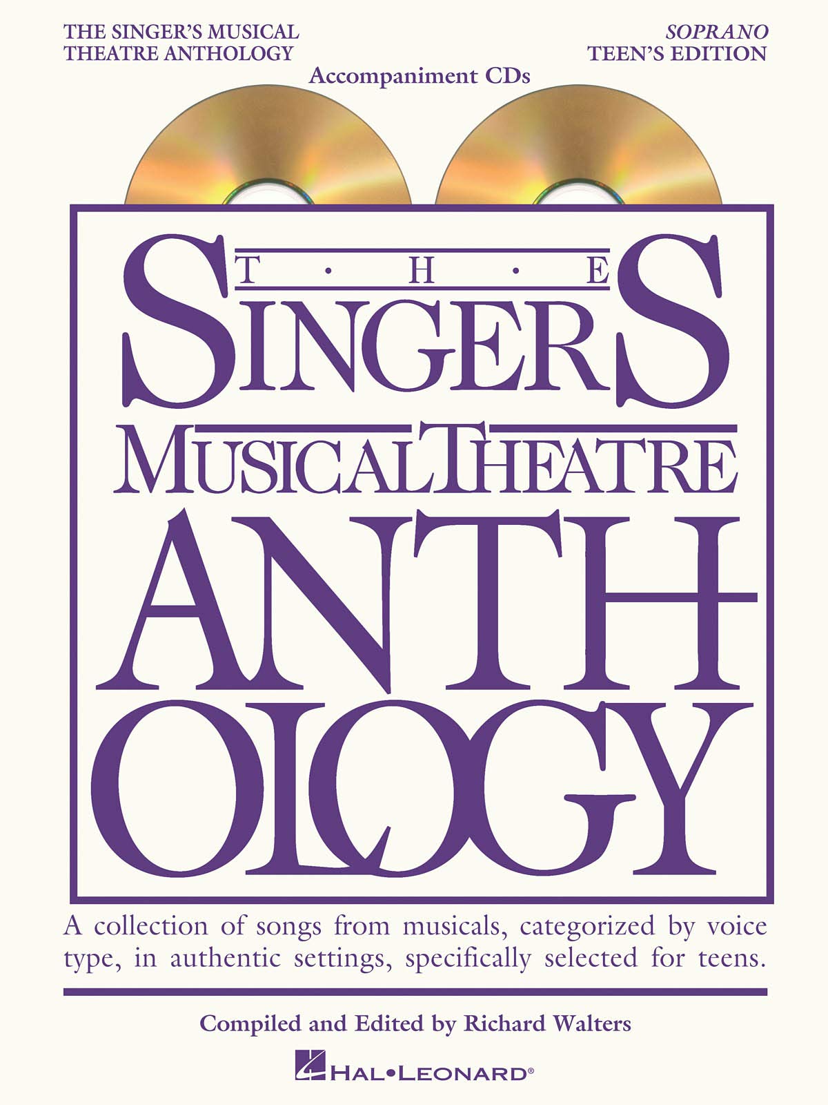 Singer's Musical Theatre Anthology Teen's Edition Soprano CDs Only