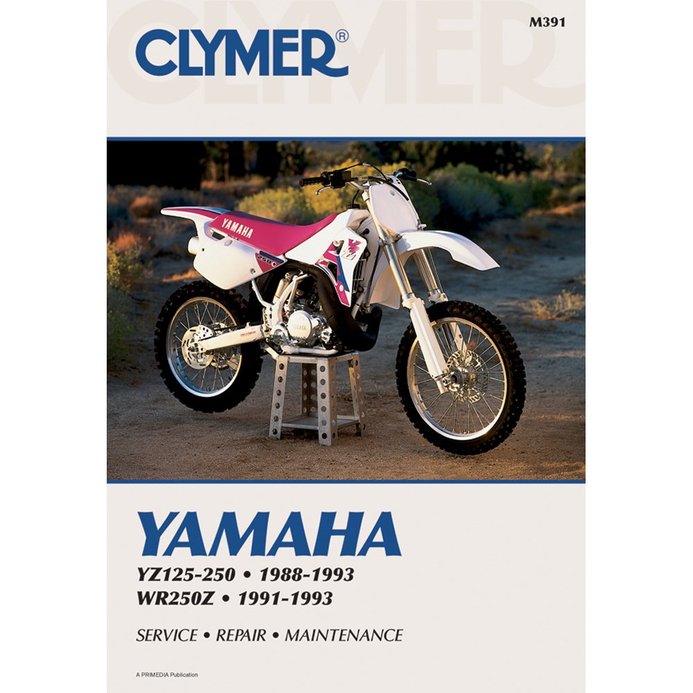 Clymer Yamaha YZ125-250; WR250Z, 1988-1993: Service, Repair, Maintenance (CLYMER MOTORCYCLE REPAIR)