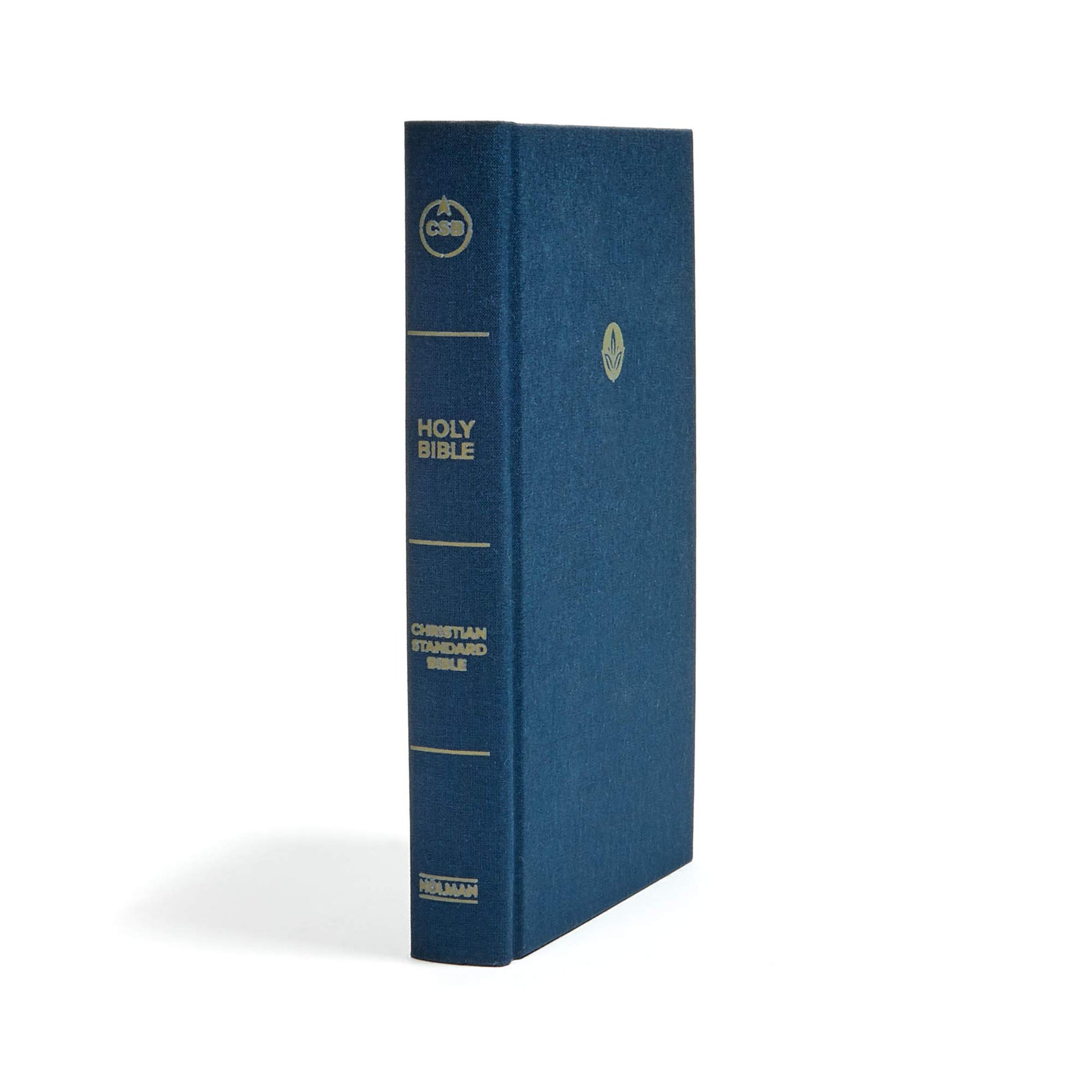 CSB Ultrathin Bible, Navy Cloth Over Board