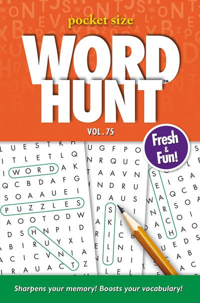 Pocket Word Search Books for Adults: 100+ Brain Games in a Portable Travel Size - Gift for Seniors Volume 3