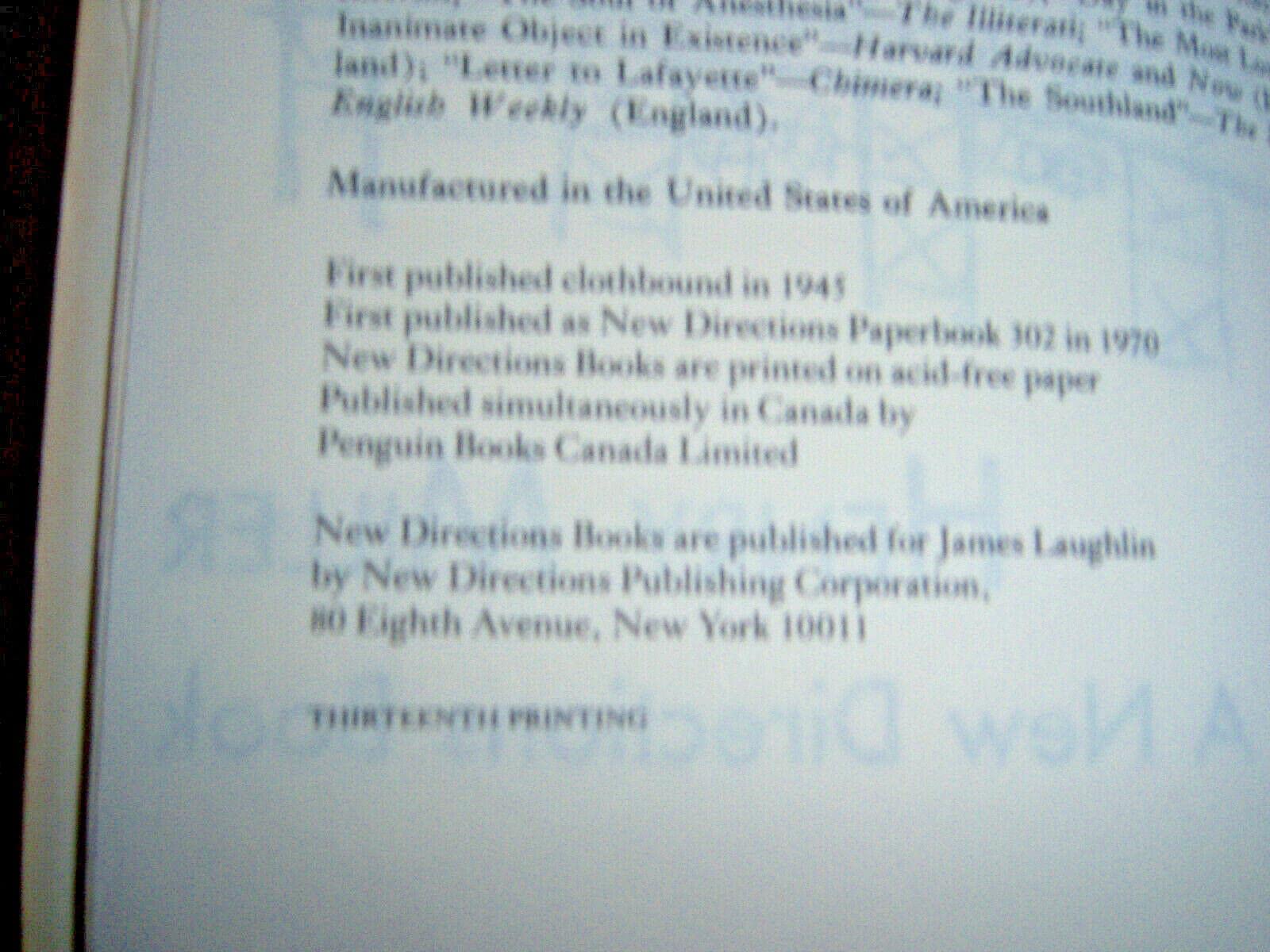 The Air-Conditioned Nightmare (New Directions Paperbook)