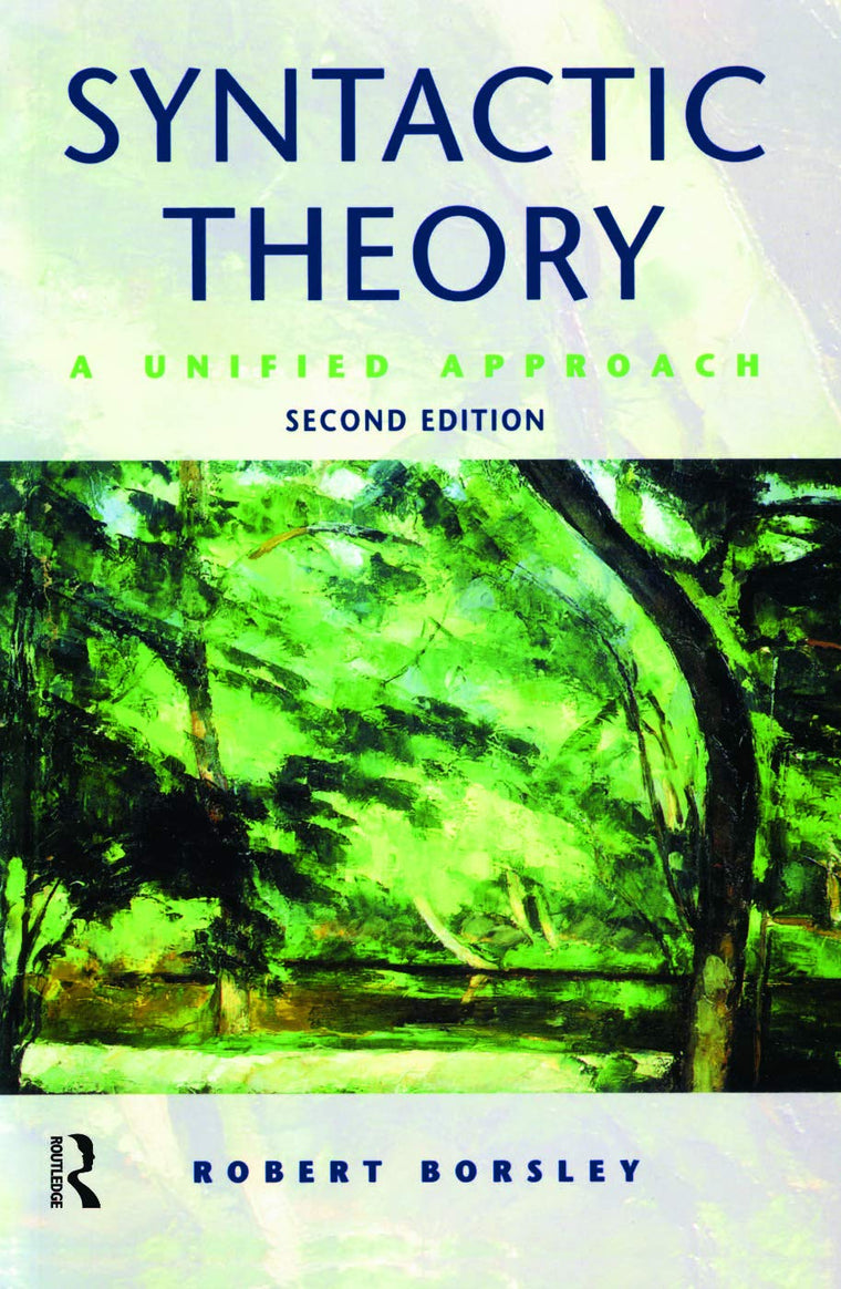 Syntactic Theory (Hodder Arnold Publication)