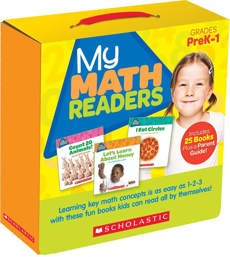 My Math Readers PARENT PACK: 25 Easy-to-Read Books That Make Math Fun!