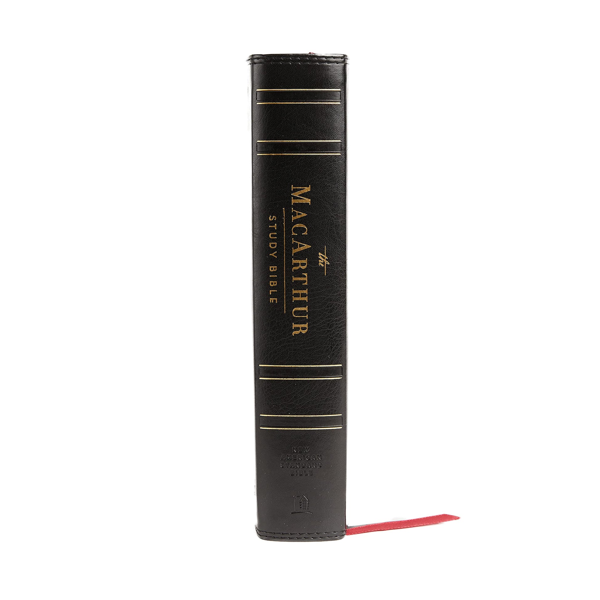 NASB, MacArthur Study Bible, Black Genuine Leather, 1995 Text, Comfort Print: Unleashing God's Truth One Verse at a Time (Holy Bible, New American Standard Bible)