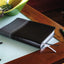 NASB, Thinline Bible, Leathersoft, Black, Red Letter, 1995 Text, Thumb Indexed, Comfort Print