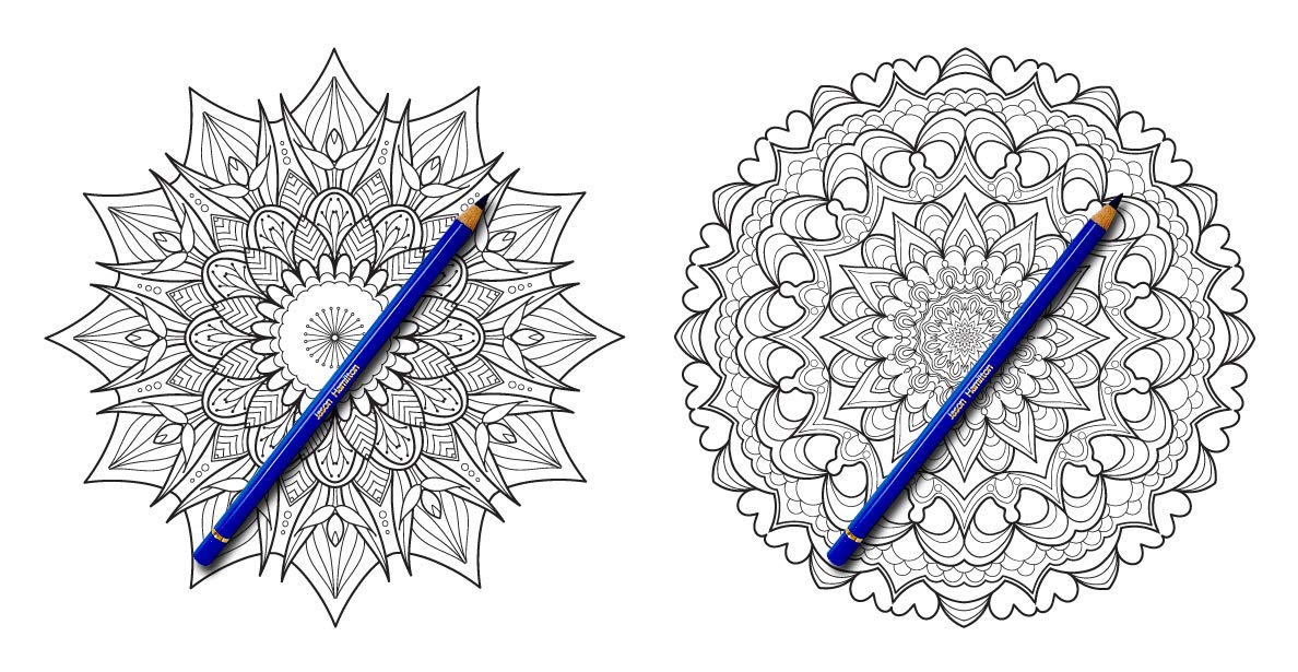 The Art of Mandala: Adult Coloring Book Featuring Beautiful Mandalas Designed to Soothe the Soul