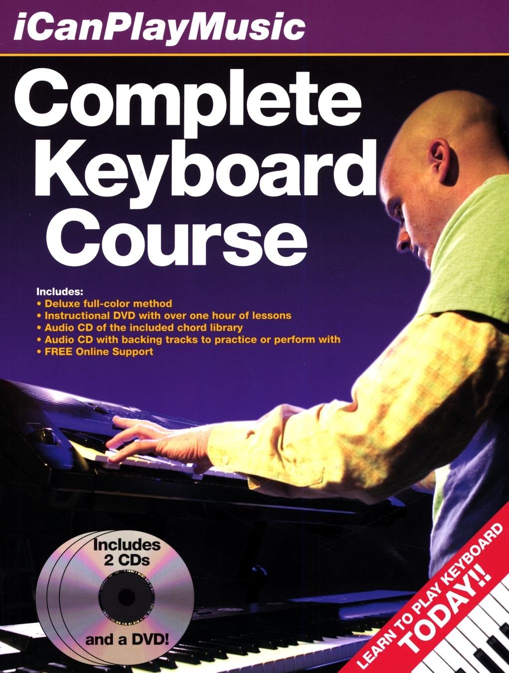 I CAN PLAY MUSIC KEYBOARD COURSE W/2CD/DVD - PERFECT BOUND