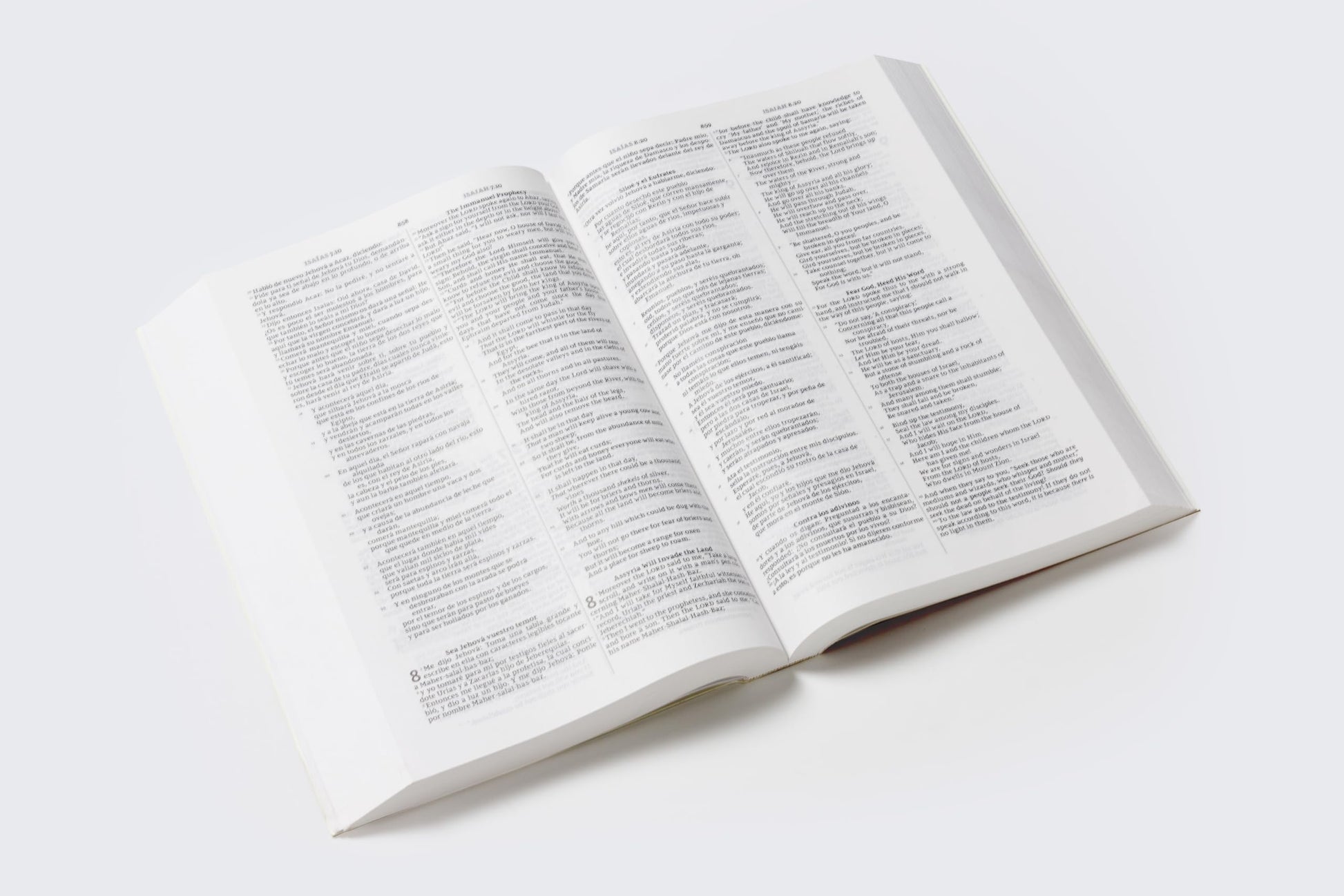 NKJV/RVR, Bilingual Bible, Hardcover / NKJV/RVR Biblia Bilinge, Tapa dura (Spanish Edition)