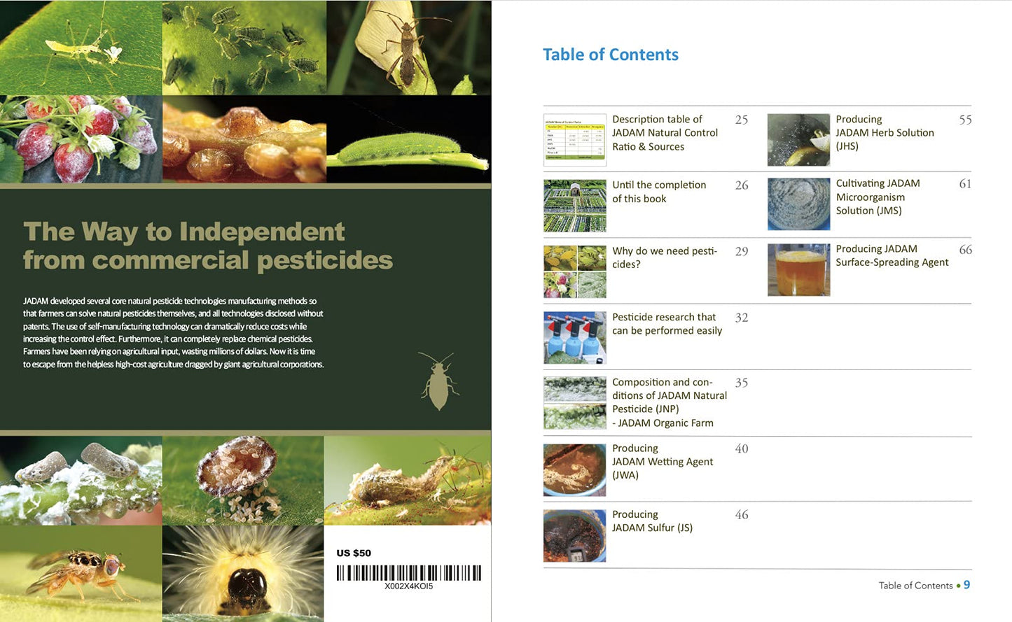 JADAM Organic Pest and Disease Control: Powerful DIY Solutions