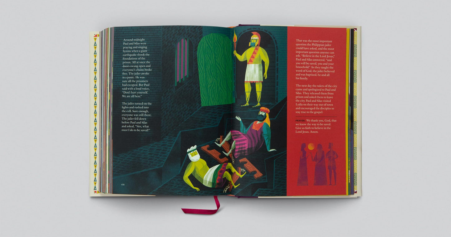 The Biggest Story Bible Storybook (Hardcover): Bible Stories for Kids Ages 6-12