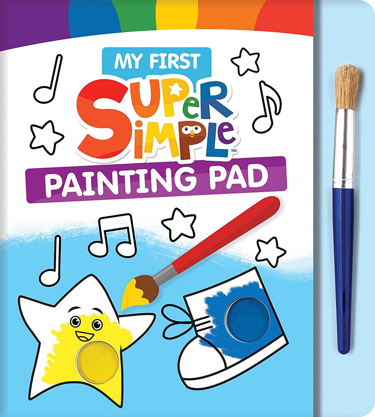 My First Super Simple Painting Pad: Mess-Free Watercolor Painting for Kids