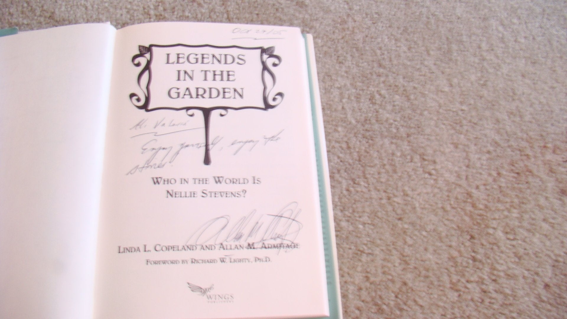 Legends in the Garden: Who in the World is Nellie Stevens?