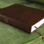 NIV, Journal the Word Bible (Perfect for Note-Taking), Double-Column, Leathersoft, Brown, Red Letter, Comfort Print: Reflect, Take Notes, or Create Art Next to Your Favorite Verses