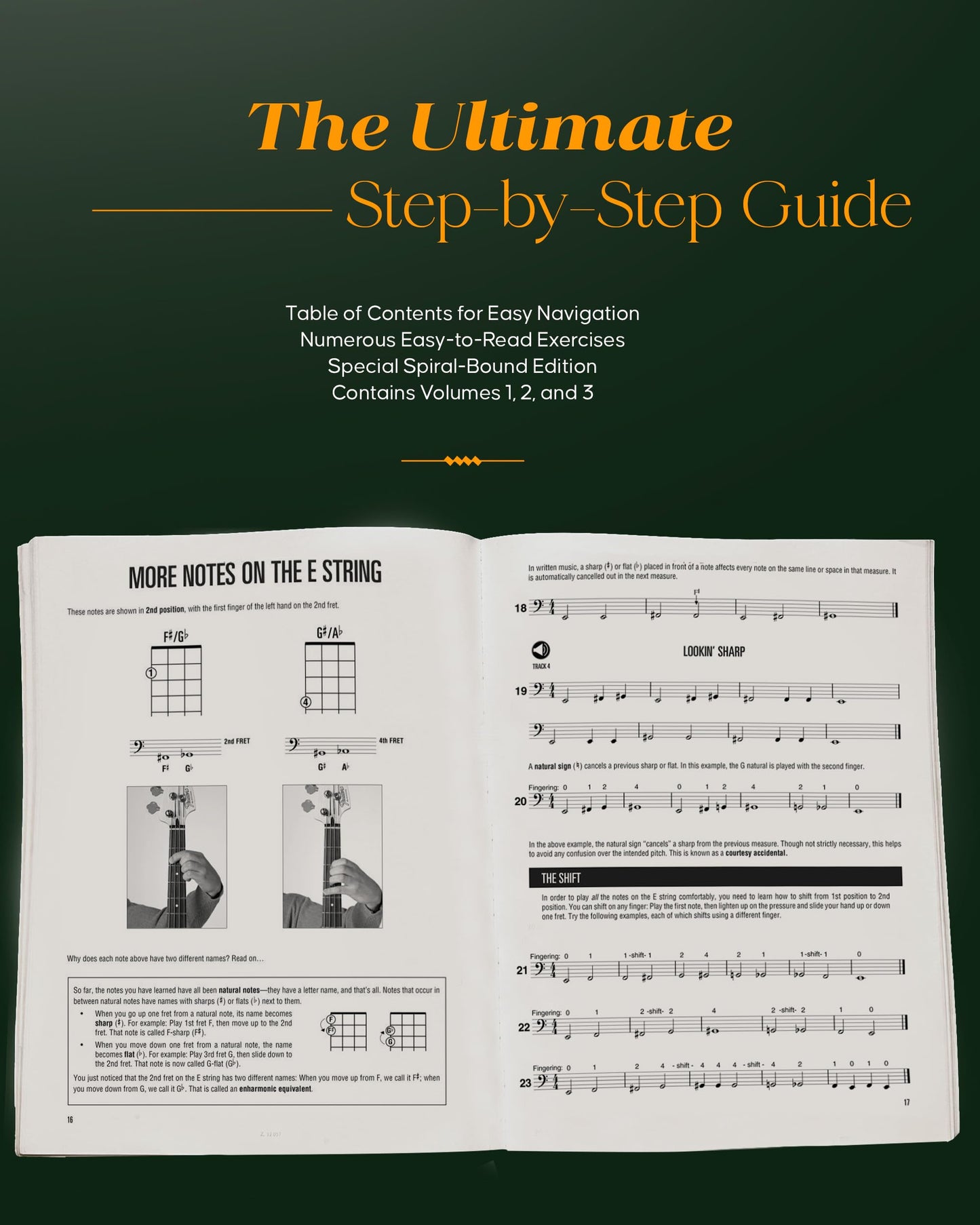 Hal Leonard Bass Method - Complete Edition: Books 1, 2 And 3 Bound Together In One Easy-To-Use Volume! Bk/Online Audio