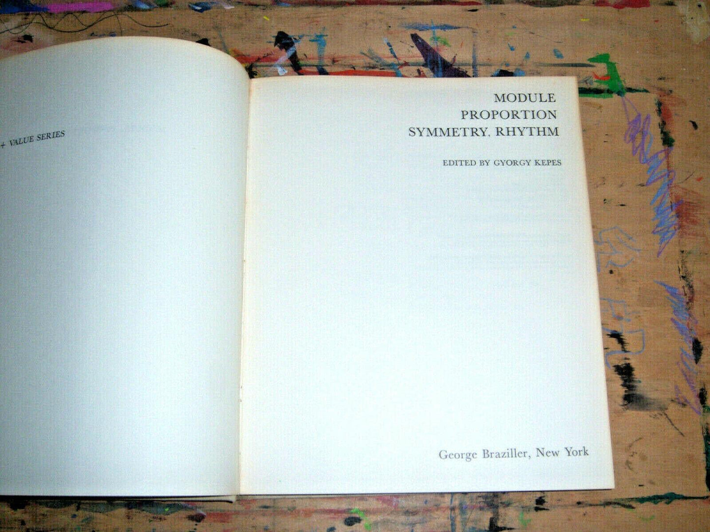 Module, Proportion, Symmetry, Rhythm (Vision + Value Series)