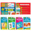 School Zone Preschool 4-Pack Flash Cards: 224 Cards, Pre-K, Colors, Shapes, Numbers 0-25, Old Maid Numbers, Kids Game Cards, Puzzle Cards, Counting, Rhyming Words, Readiness Skills, Ages 4+