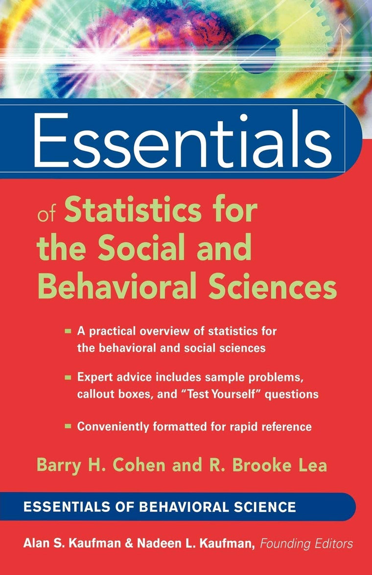 Essentials of Statistics for the Social and Behavioral Sciences
