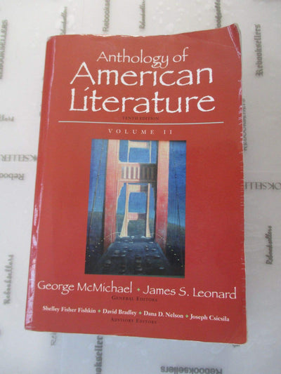 Anthology of American Literature, Volume II (10th Edition)
