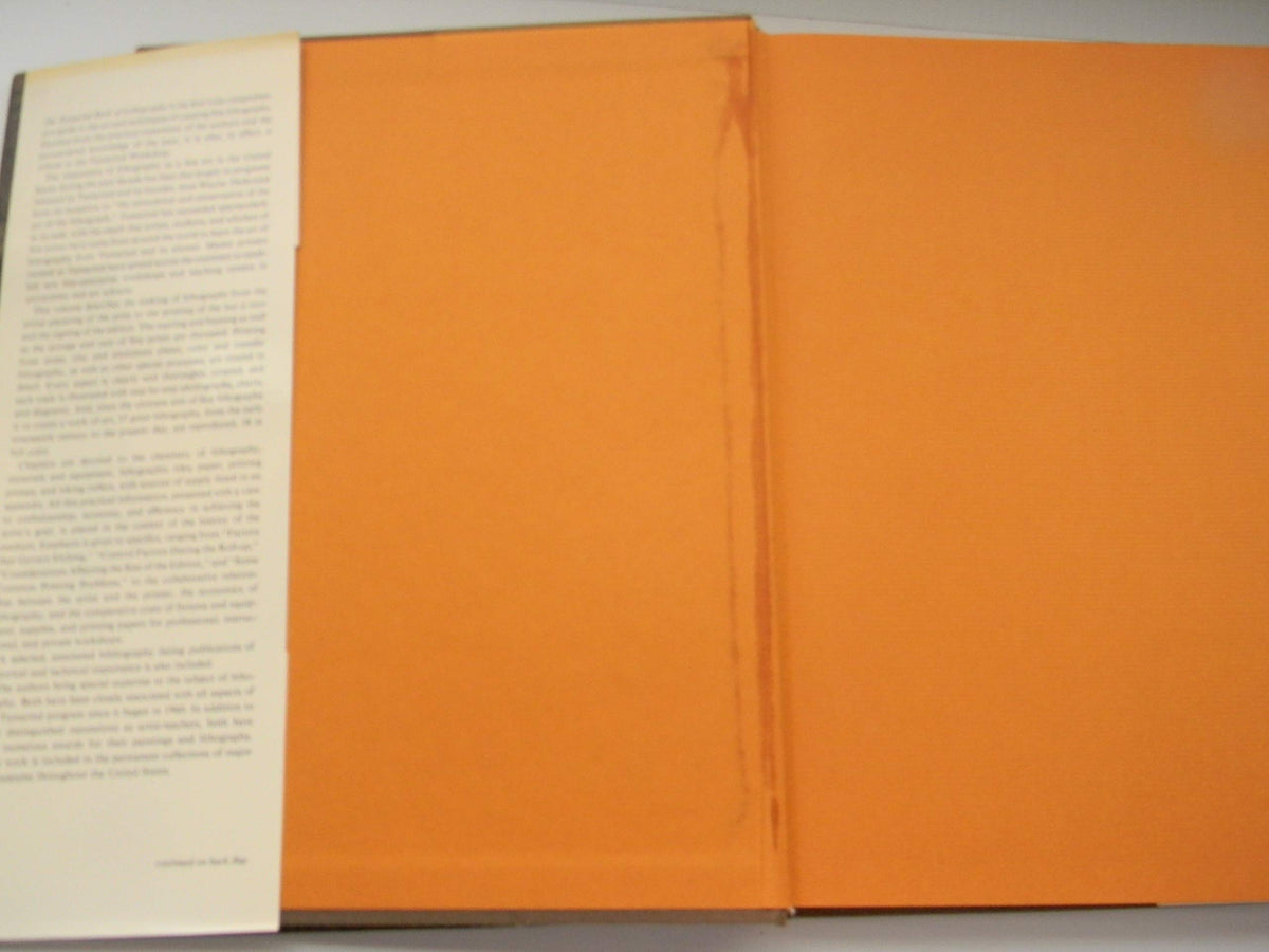 The Tamarind Book of Lithography: Art and Techniques