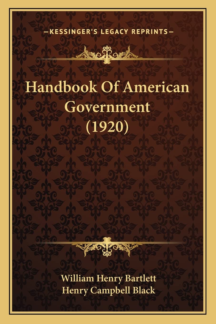 Handbook of American Government (1920)