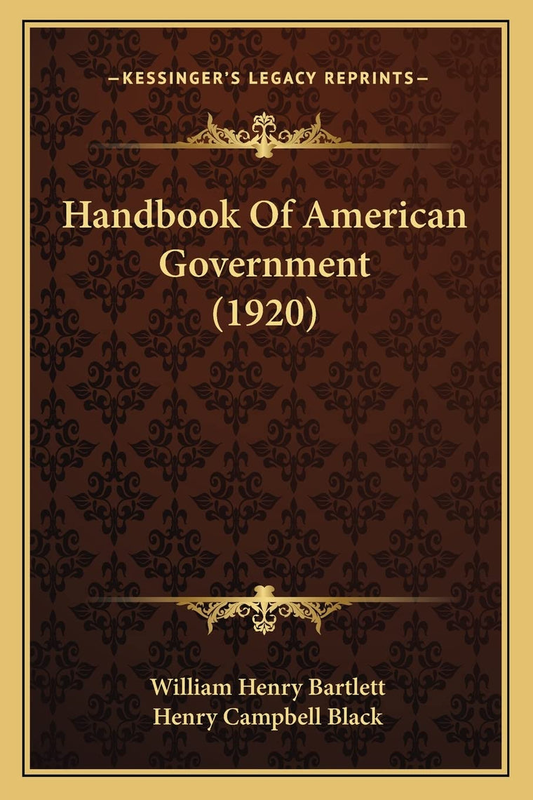 Handbook of American Government (1920)