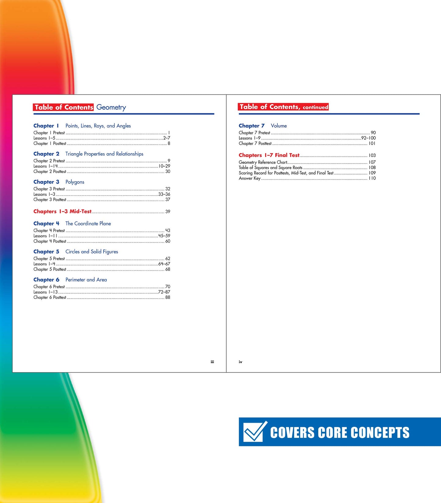 Spectrum Grades 6-8 Geometry Math Workbook, Mathematics Book for Kids Ages 11 to 14 Covering Geometric Shapes, Perimeter, Area, Volume, Angles, and More, Classroom or Homeschool Curriculum